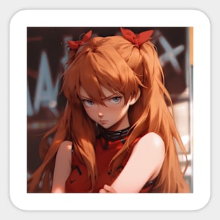 asuka Sticker